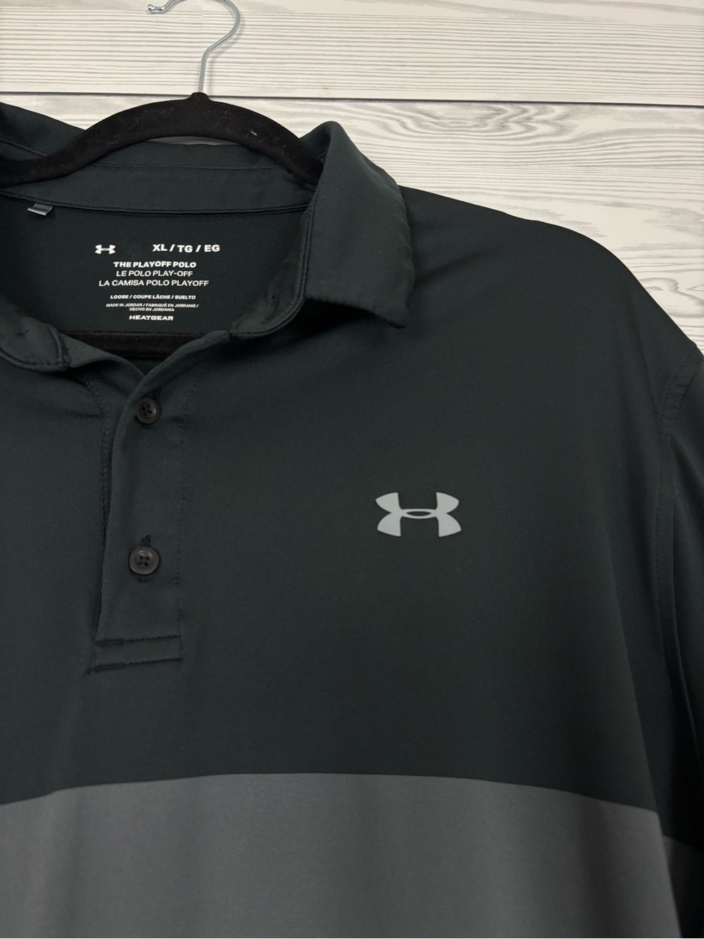 LOT (2) UNDER ARMOUR LOOSE HEAT HEAR THE PLAYOFF POLO SIZE XL LOT OF 2 - Picture 3 of 11